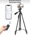 iPhone 13 Uyumlu Np-3180s 129 Cm Tripod Bluetooth Kumandalı Profesyonel Tripod