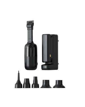 Oto Araç Lastik Pompası&Süpürgesi&Vakum&Fener Dijital Ekranlı Hava Kompresörü Wiwu Wi-Ai002 5in1