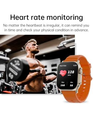 T800 Ultra2 Smart Watch 2.2 Inch Wireless NFC Bluetooth Call Heart Rate Waterproof Fitness Watch …