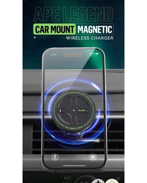 Ape Legend Magsafe Uyumlu 15w Kablosuz Hızlı Şarj Cihazı Özellikli Araç Içi Telefon Tutucu
